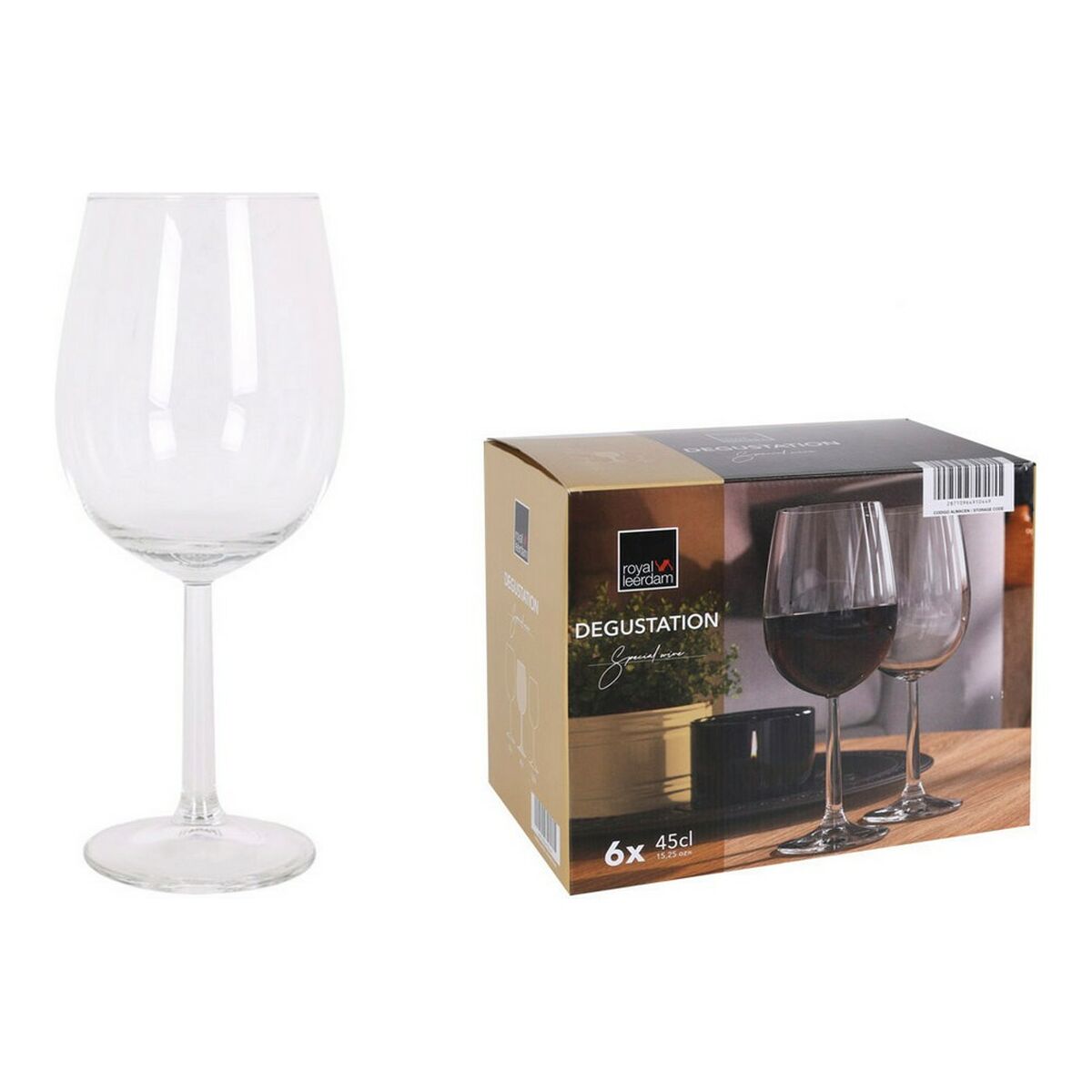 Set vinskih čaša Royal Leerdam Degustation 6 Dijelovi (6 kom.)
